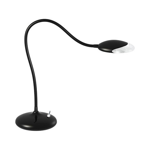 Stolná LED lampa 3W - čierna